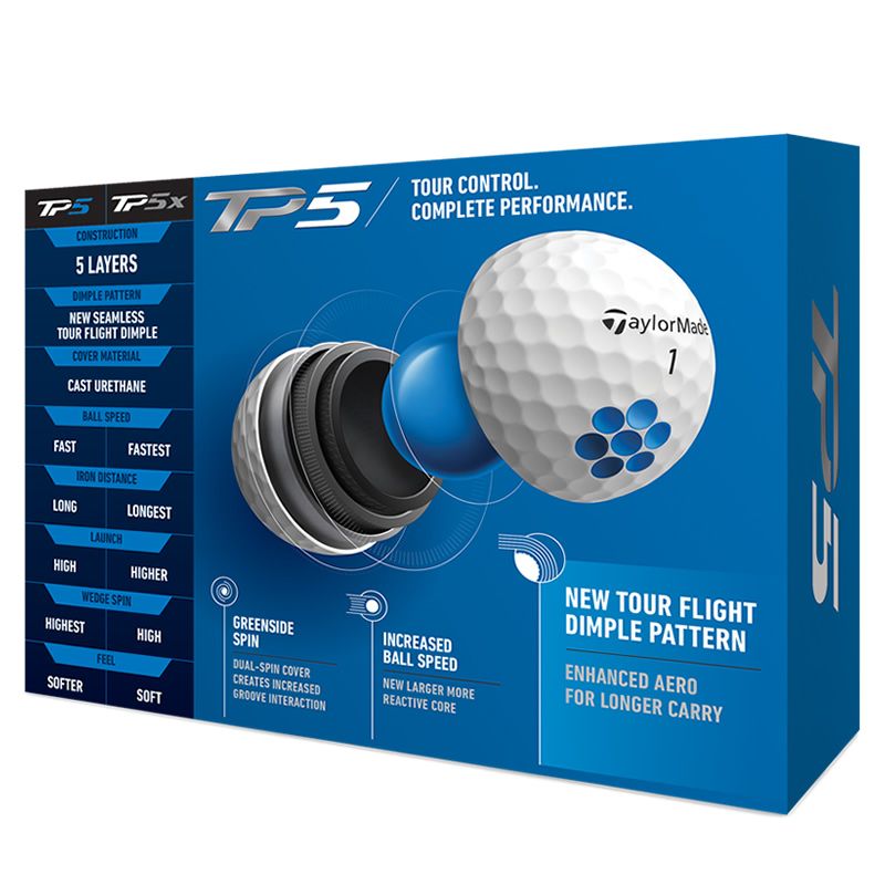 TaylorMade TP5 Golf Balls - Express Golf