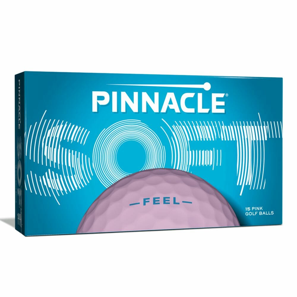 Pinnacle Soft Pink Golf Balls (15 Ball Pack) Express Golf