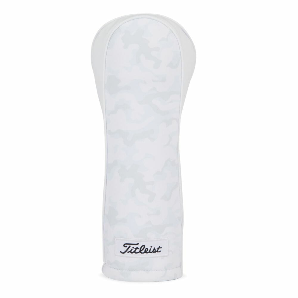Titleist White Out Camo Leather Fairway Headcover - Image 2