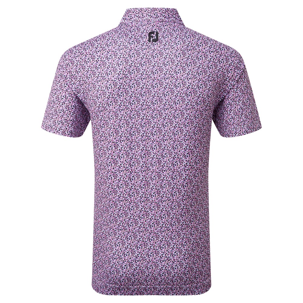 FootJoy Confetti Print Pique Polo Shirt 23 - Image 2