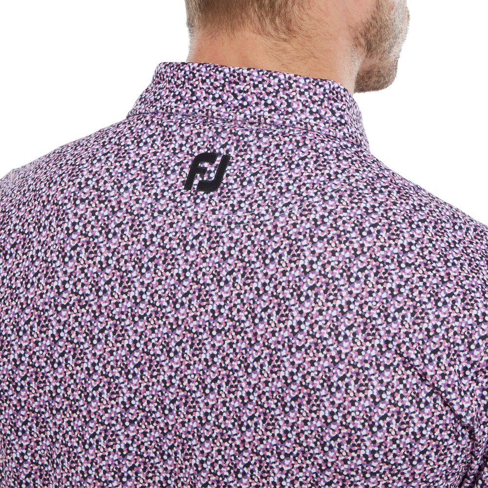 FootJoy Confetti Print Pique Polo Shirt 23 - Image 5