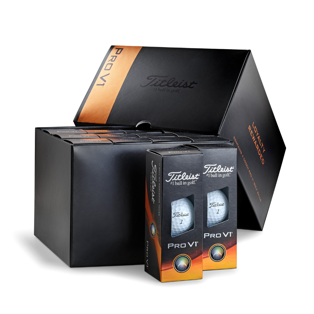 Titleist Pro V1 Loyalty Rewarded Golf Balls 4 for 3 - Image 4