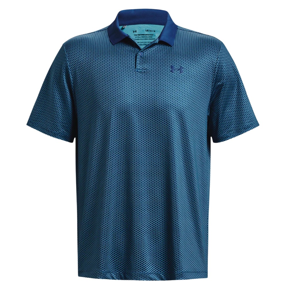 Under Armour Performance 3.0 Printed Polo Shirt - Express Golf