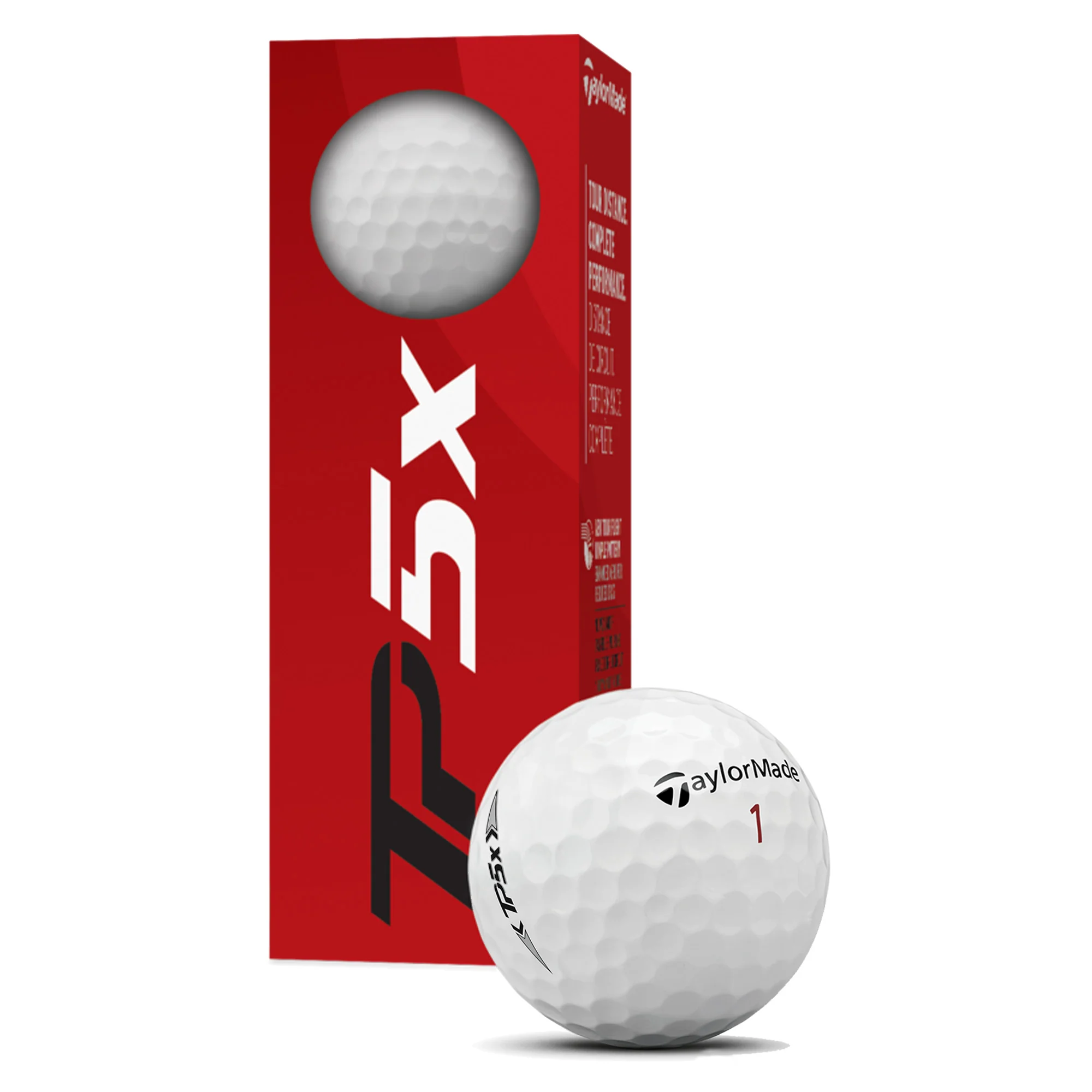 TaylorMade TP5x Golf Balls 3 Pack (FG)