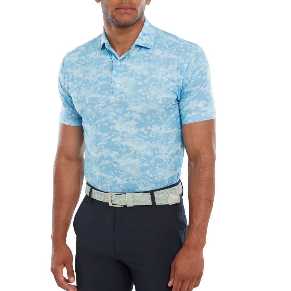 FootJoy Cloud Camo Lisle Polo Shirt 23 - Image 5