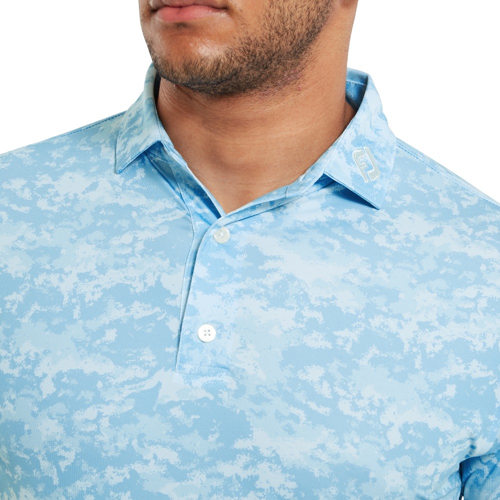 FootJoy Cloud Camo Lisle Polo Shirt 23 - Image 3