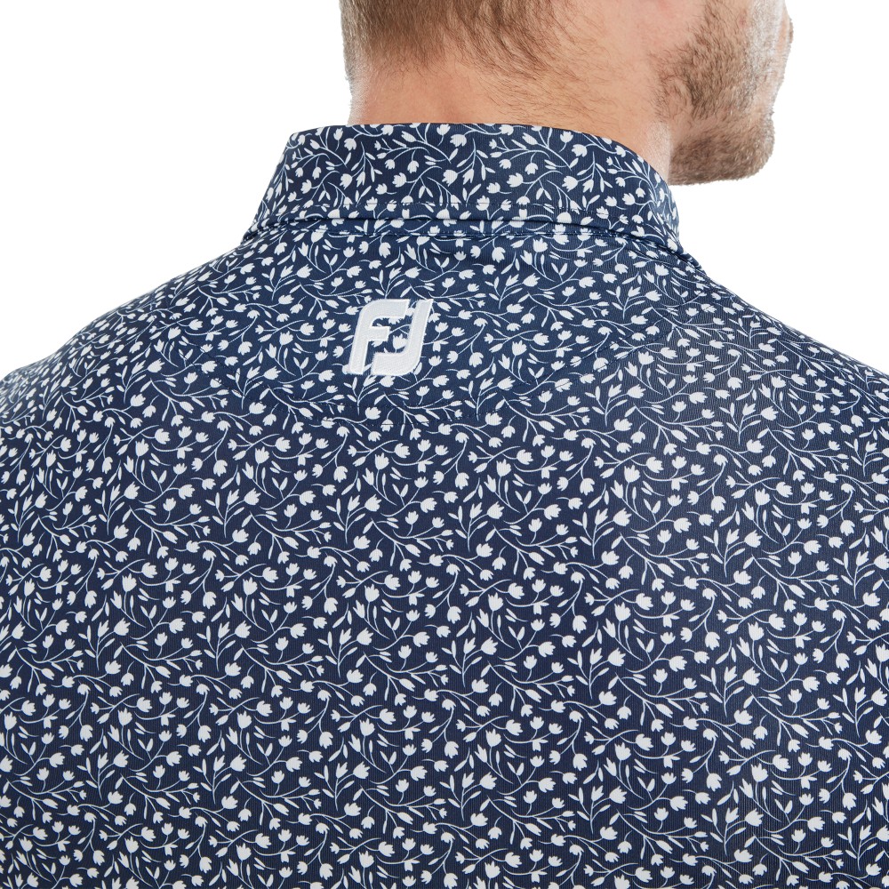 FootJoy Tossed Tulips Lisle Polo Shirt 23 - Image 5