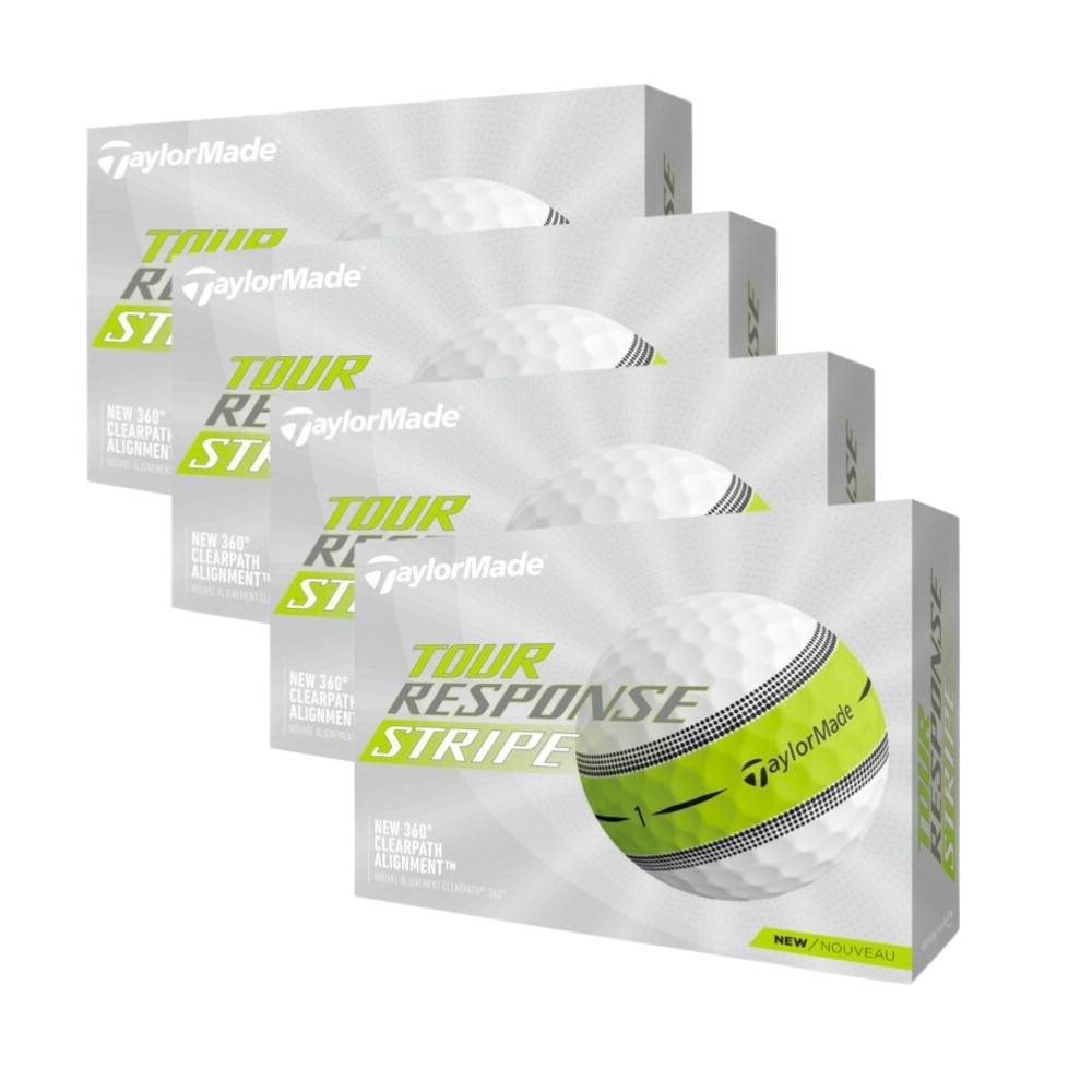 TaylorMade Tour Response Stripe Golf Balls 4 For 3 Express Golf