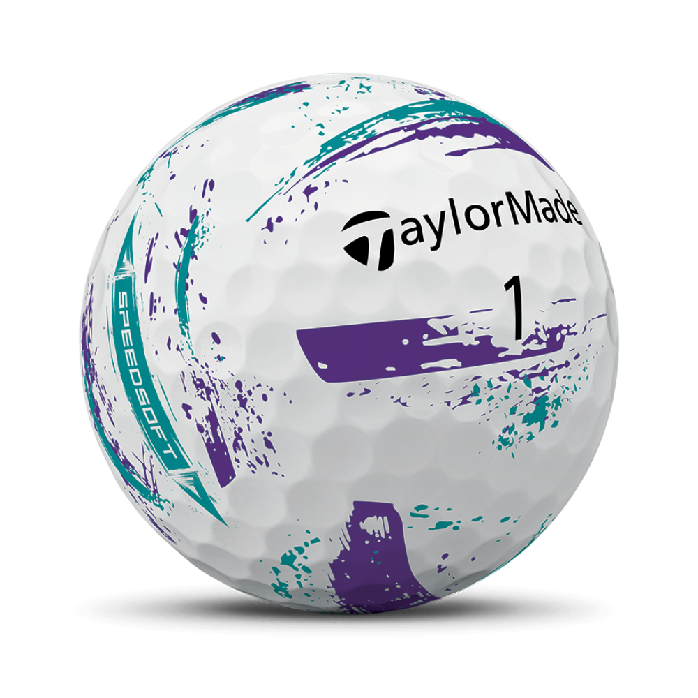 TaylorMade SpeedSoft Ink Golf Balls - Image 9