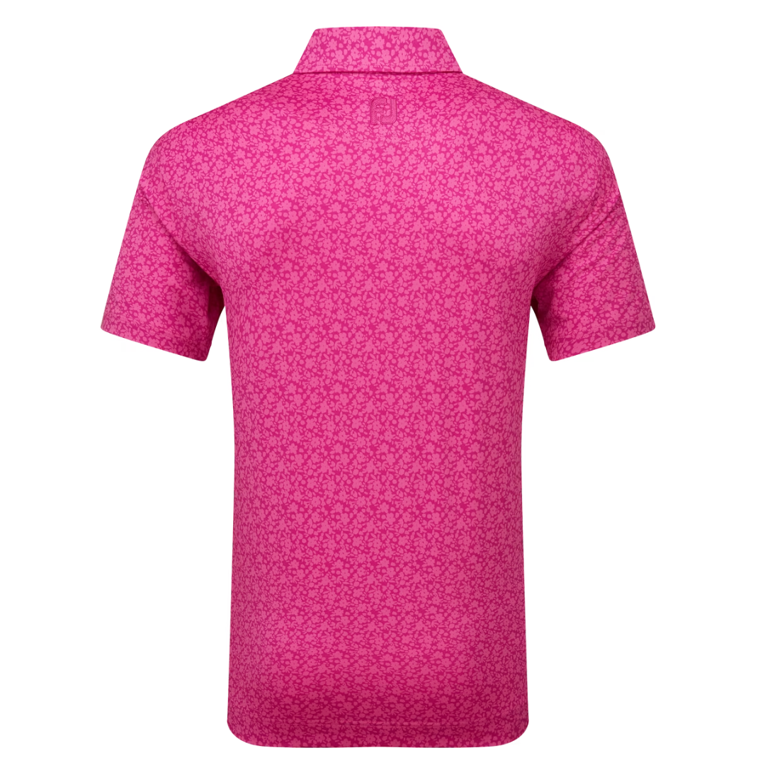 FootJoy Printed Floral Polo Shirt 24 - Image 2