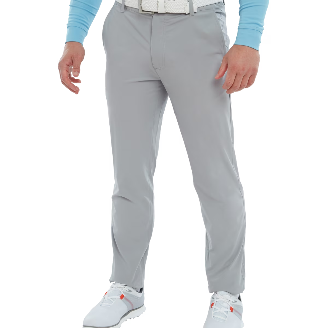 FootJoy Par Golf Tapered Fit Trousers - Grey - Express Golf