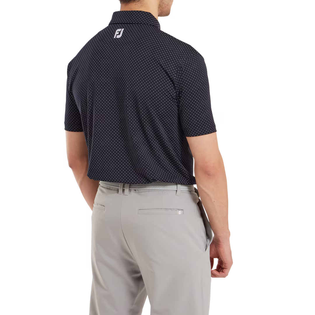 FootJoy Stretch Lisle Dot Polo Shirt 24 - Express Golf