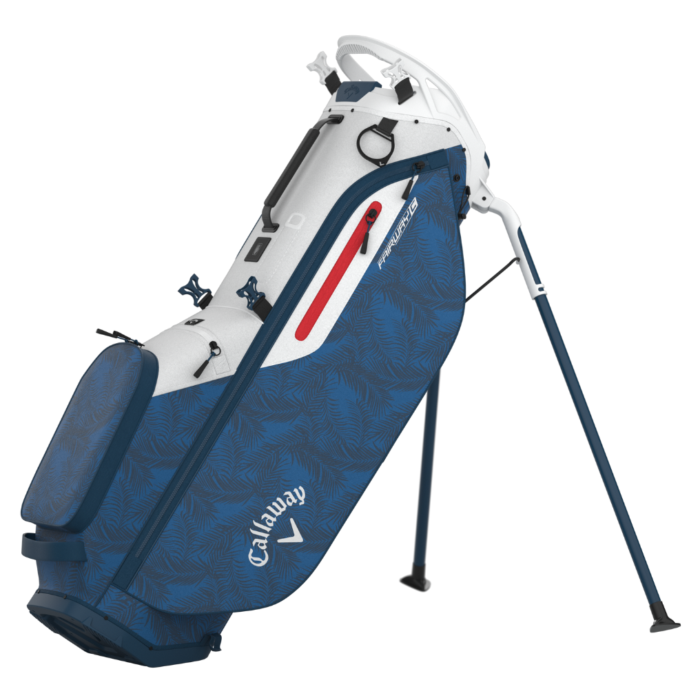 Blue Palms / Grey / Red Q0464