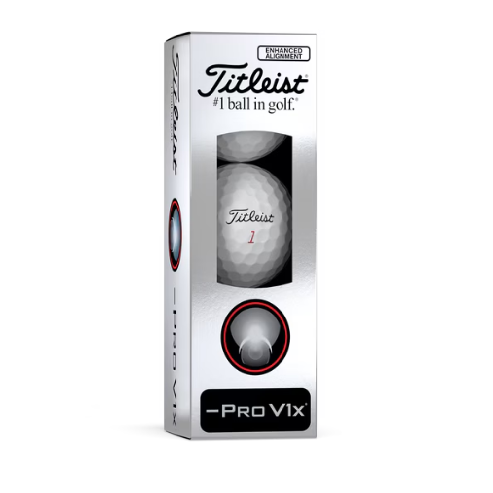 Titleist -Pro V1x Left Dash AIM Enhanced Alignment Golf Balls - Image 3