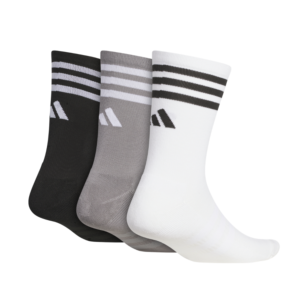 adidas Crew Golf Socks - 3 Pairs - Image 2