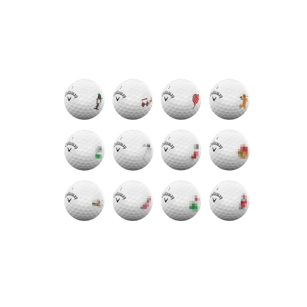Callaway Supersoft 12 Day Advent Calendar Golf Balls - Image 5