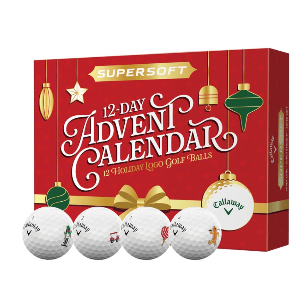 Callaway Supersoft 12 Day Advent Calendar Golf Balls