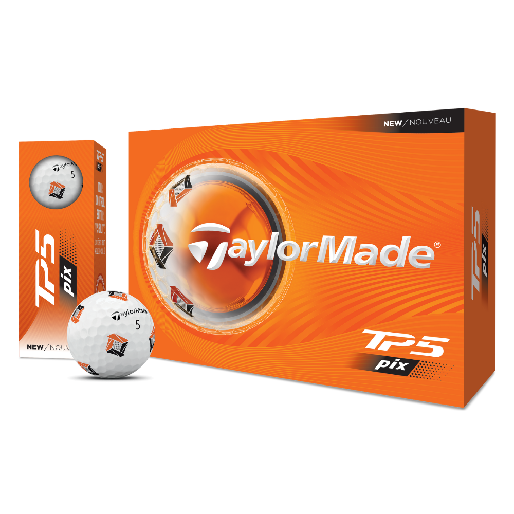 TaylorMade TP5 Pix Golf Balls - 4 For 3 - Image 3
