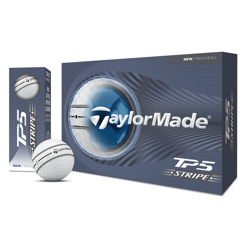 TaylorMade TP5 Stripe Golf Balls - 4 For 3 - Image 3