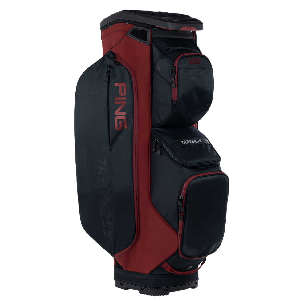 Black / Heather Red 20