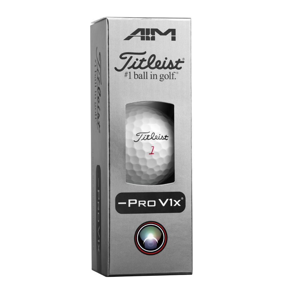 Titleist -Pro V1x Left Dash Aim Performance Golf Balls - Image 2