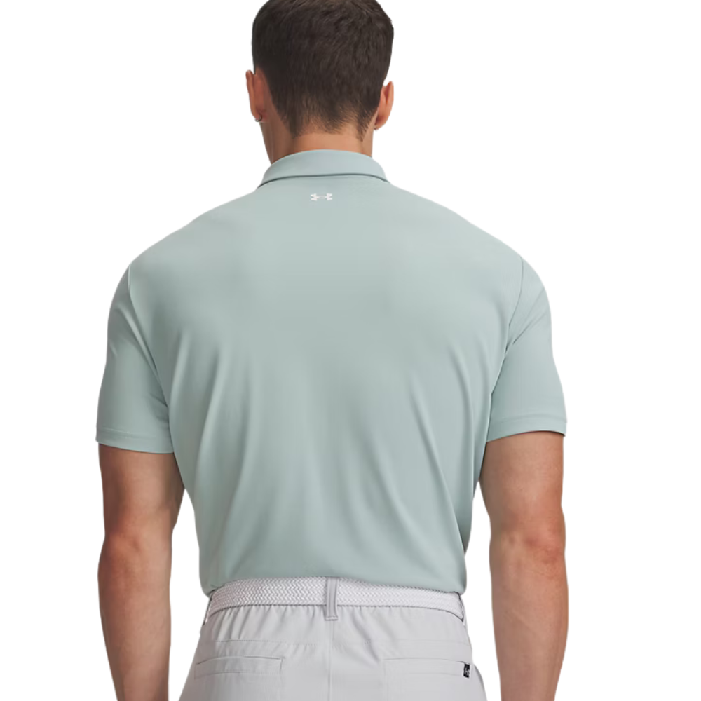 Under Armour Tee To Green Pique Polo Shirt - Image 2