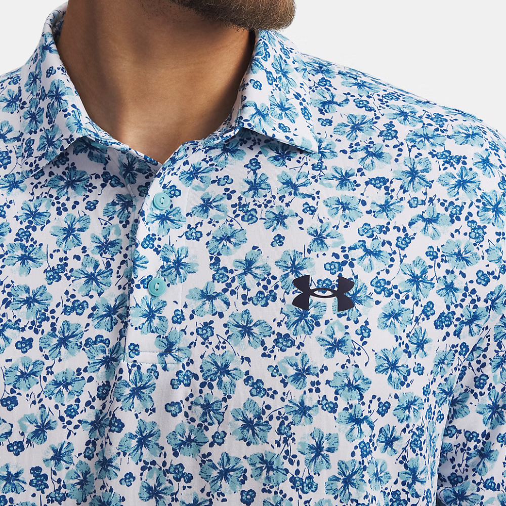 Under Armour Playoff 3.0 Printed Polo Shirt - Image 3