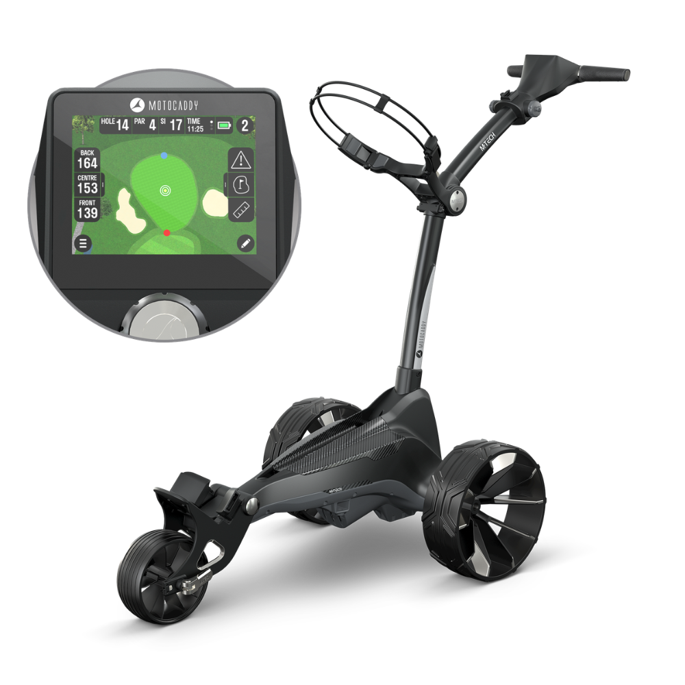 Motocaddy M-Tech GPS Electric Golf Trolley - 26