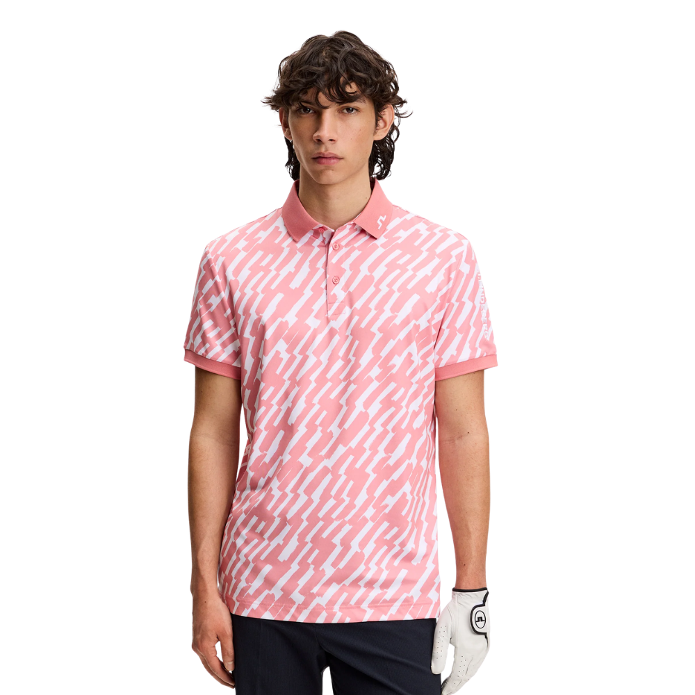 J.Lindeberg Tour Tech Print Polo Shirt - Image 2