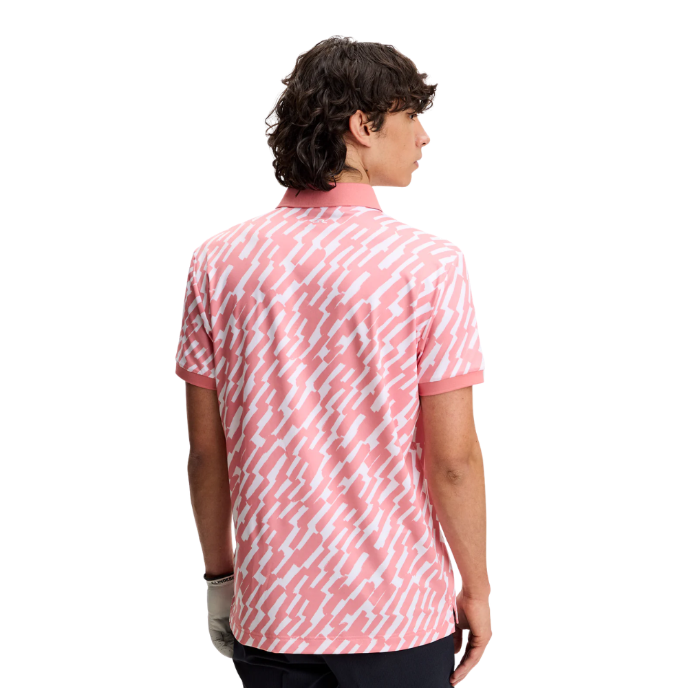 J.Lindeberg Tour Tech Print Polo Shirt - Image 3