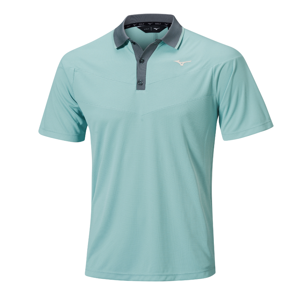 Mizuno Block Interlock Short Sleeve Polo Shirt