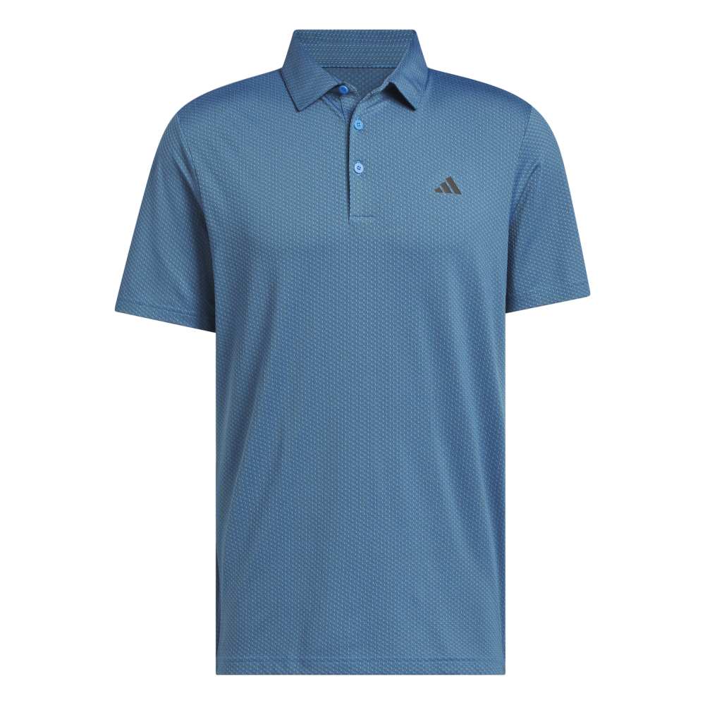 Adidas Adidas Perforated Textured Polo Shirt