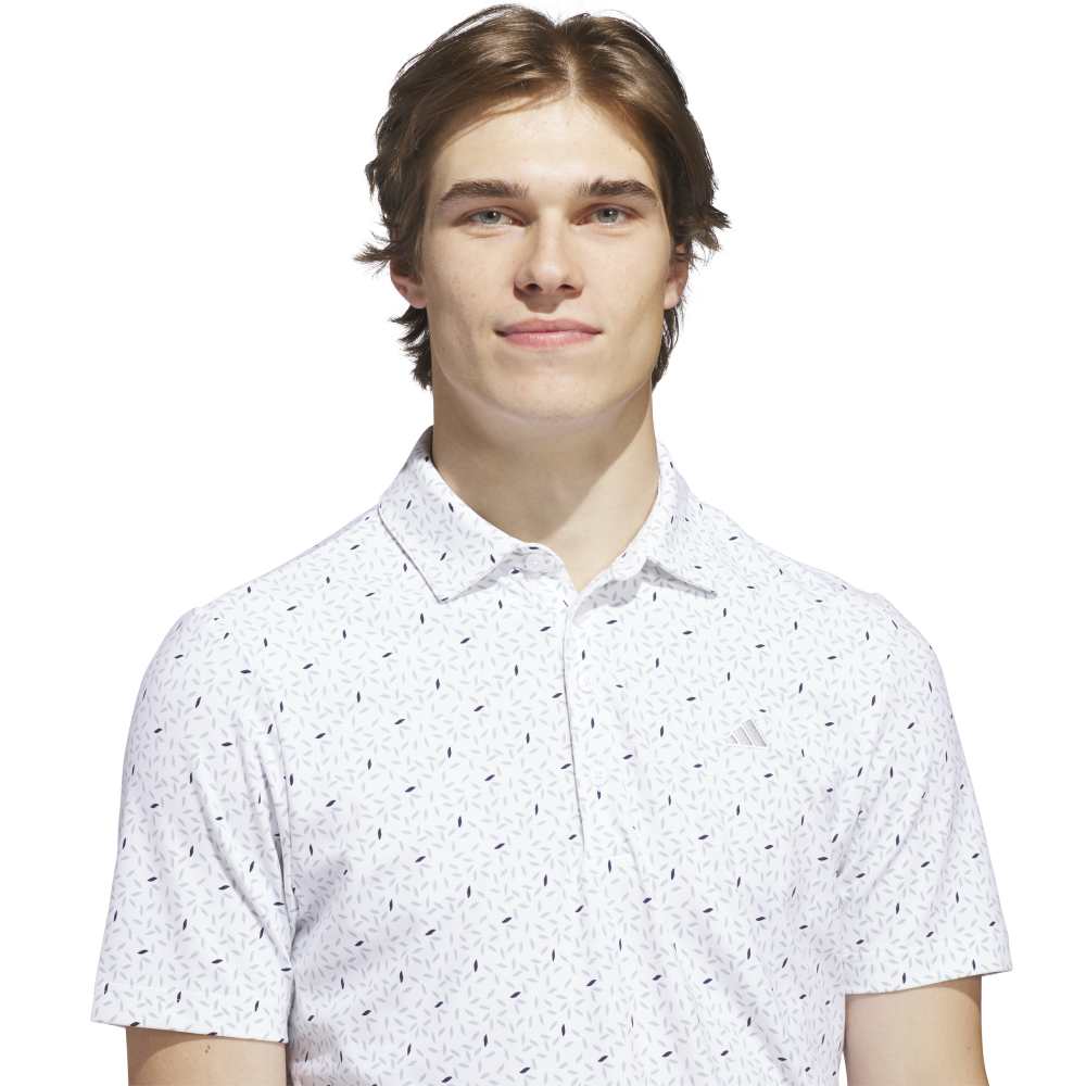 adidas Ult365+ Soft Print Polo Shirt - Image 4