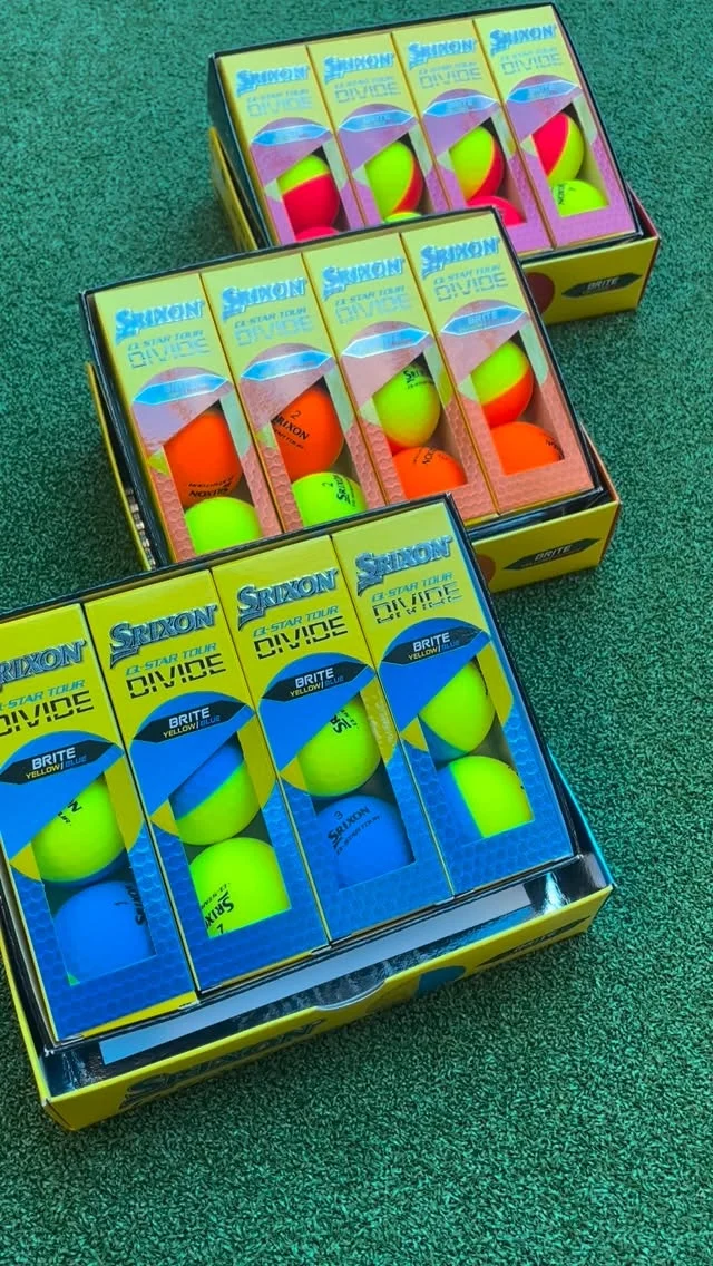 Rolling into Sunday with the new Srixon Q-star Divide golf balls. 

Instant feedback on putts & same amazing feel around the greens just with an eye catching twist.

#express #expressgolf #expressyourself #golf #golfballs #srixoneurope #drivingrange #golfcourses