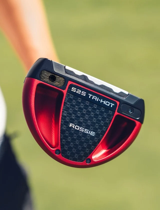The new Odyssey S2S TRI-HOT Rossie 🔥🔥🔥

A breakthrough in Zero-Torque putter design, eliminating shaft lean and positioning the shaft closer to the face than other putters in its class. 

The S2S TRI-HOT Rossie features Odyssey’s most advanced insert ever, the two-layer urethane Ai-DUAL design delivers consistent ball speed across the face and improved forward roll.

#expressgolf #express #expressyourself #golf #golflife #golfaddict #golfclub #golfstore #odyssey #odysseygolf #puttfordough #zerotorque #newrelease