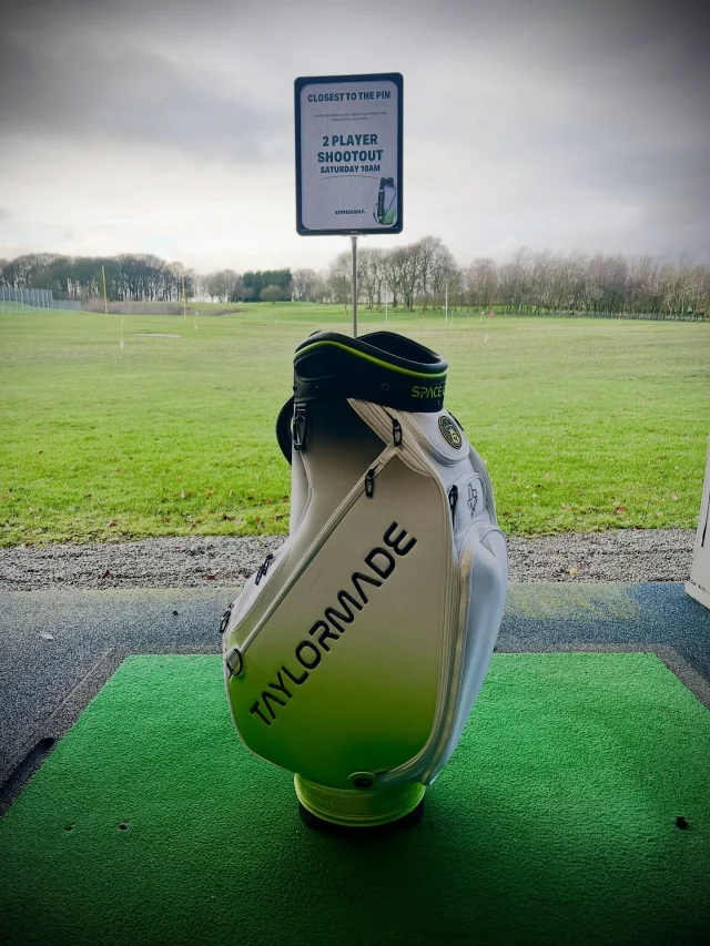 As most of you will know we had joint winners last week so we think it’s only fitting to settle this with a good old fashioned shoot out 

Saturday 21st February Express / 10am.

The winner will walk away with this limited edition Taylormade tour bag, the loser will leave with nothing. 

All are welcome to come & support.

#winnertakesall #expressyourself #expressgolf #golf #bradford